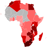 Afrique     décès confirmés     cas confirmés     cas suspects